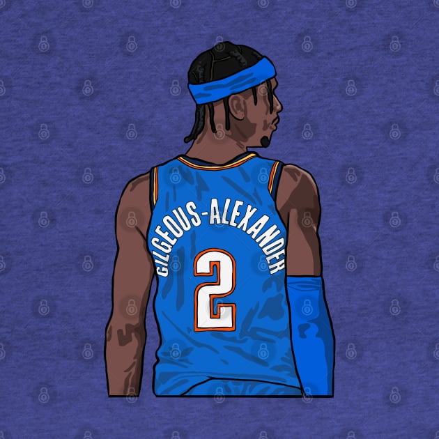 Shai Gilgeous-Alexander Back-To by rattraptees